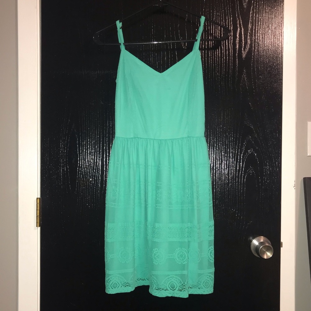 Green dress